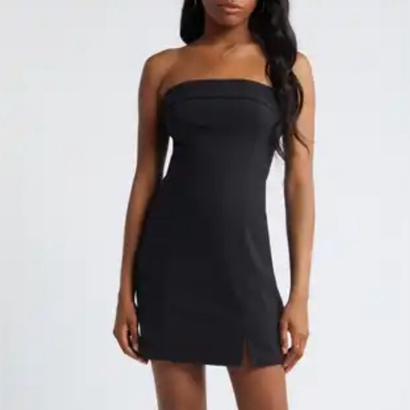 bp Dresses & Skirts - BP Cotton Foldover Mini Dress